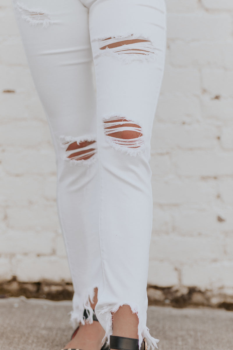 The Perfect Skinny Jeans- White