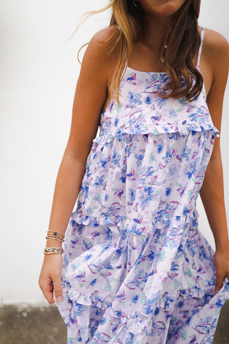 Floral Frenzy Maxi - Blue Floral