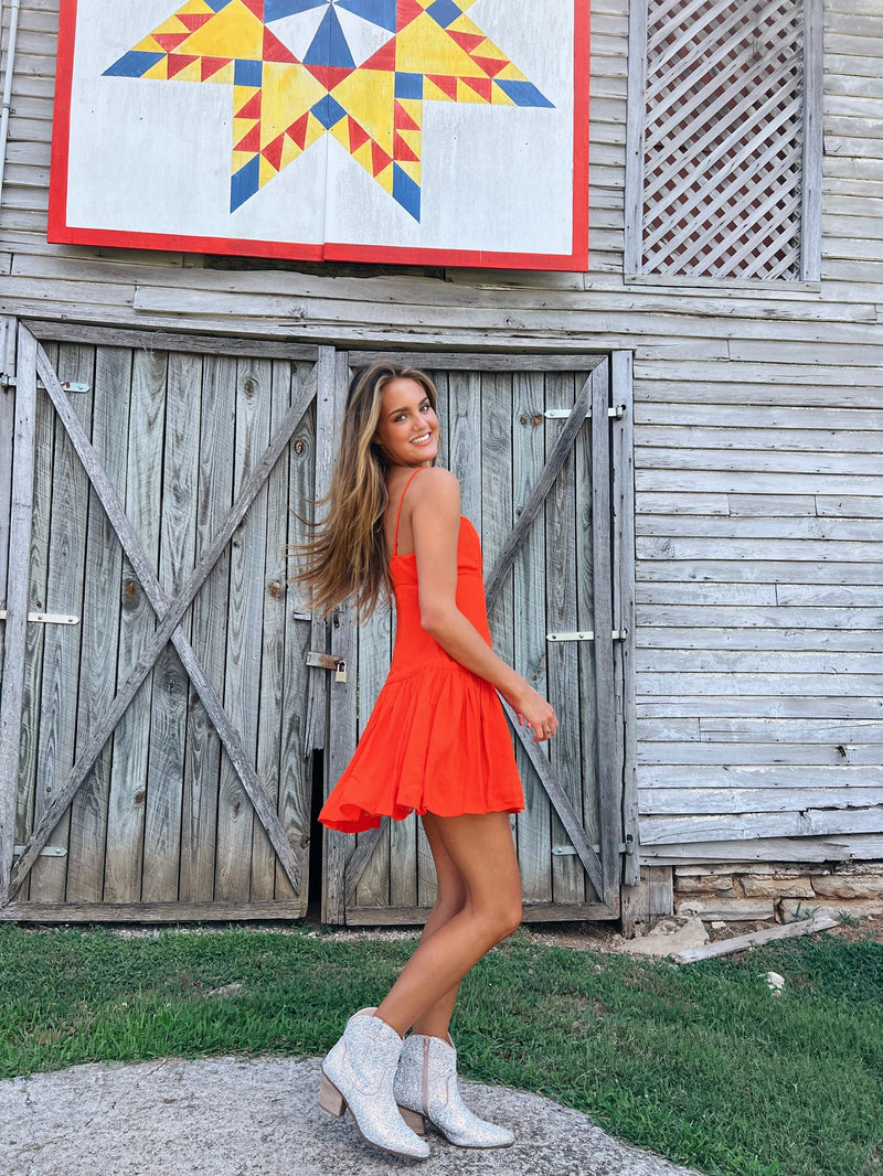 Love Me Dress - Orange