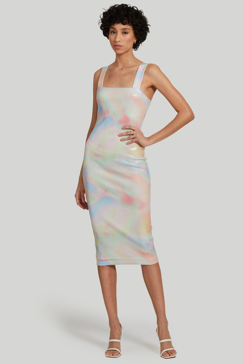 Amanda Uprichard Anise Sequin Dress - Glow