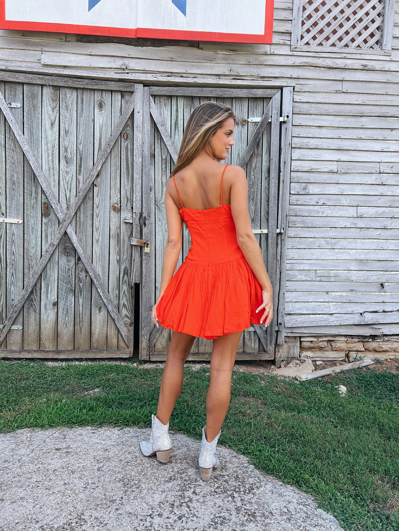 Love Me Dress - Orange
